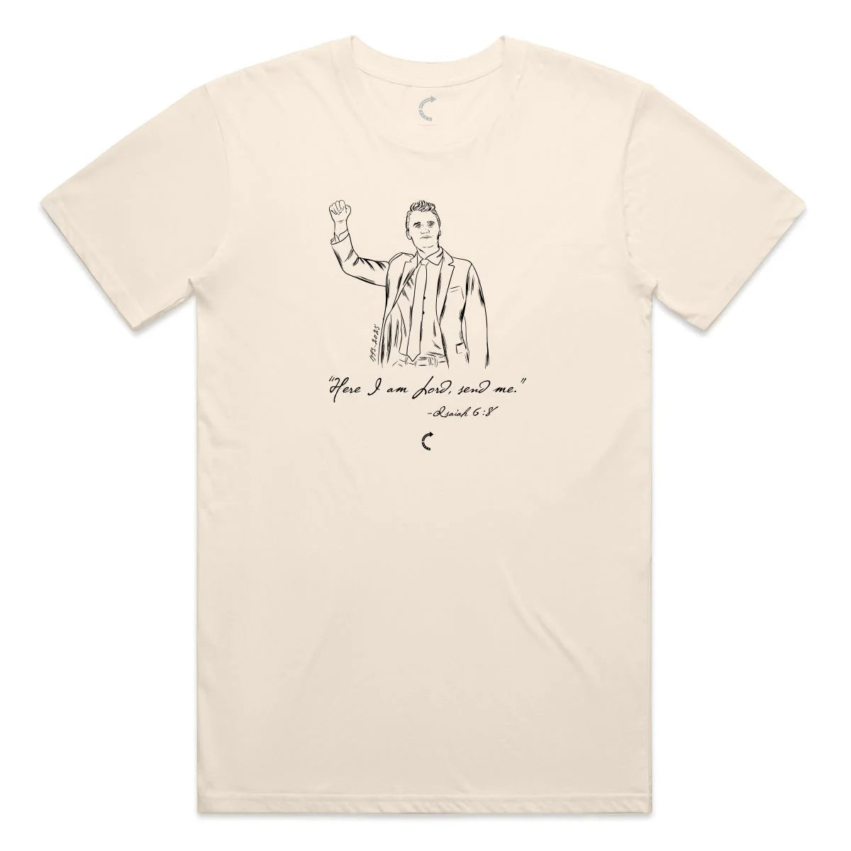Charlie Kirk Send Me Tee